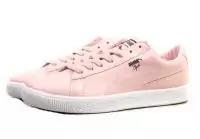 chaussures puma suede olympian pink